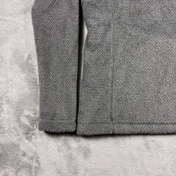Patagonia Fleece Sweater Womens‎ XS Gray Jumper Quarter Snap Pullover Jacket - Picture 8 of 13